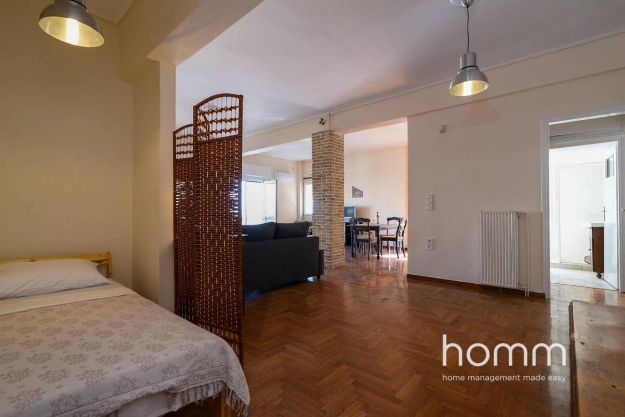 90M² Homm Sea View Apartment In Alimos Athena Bagian luar foto