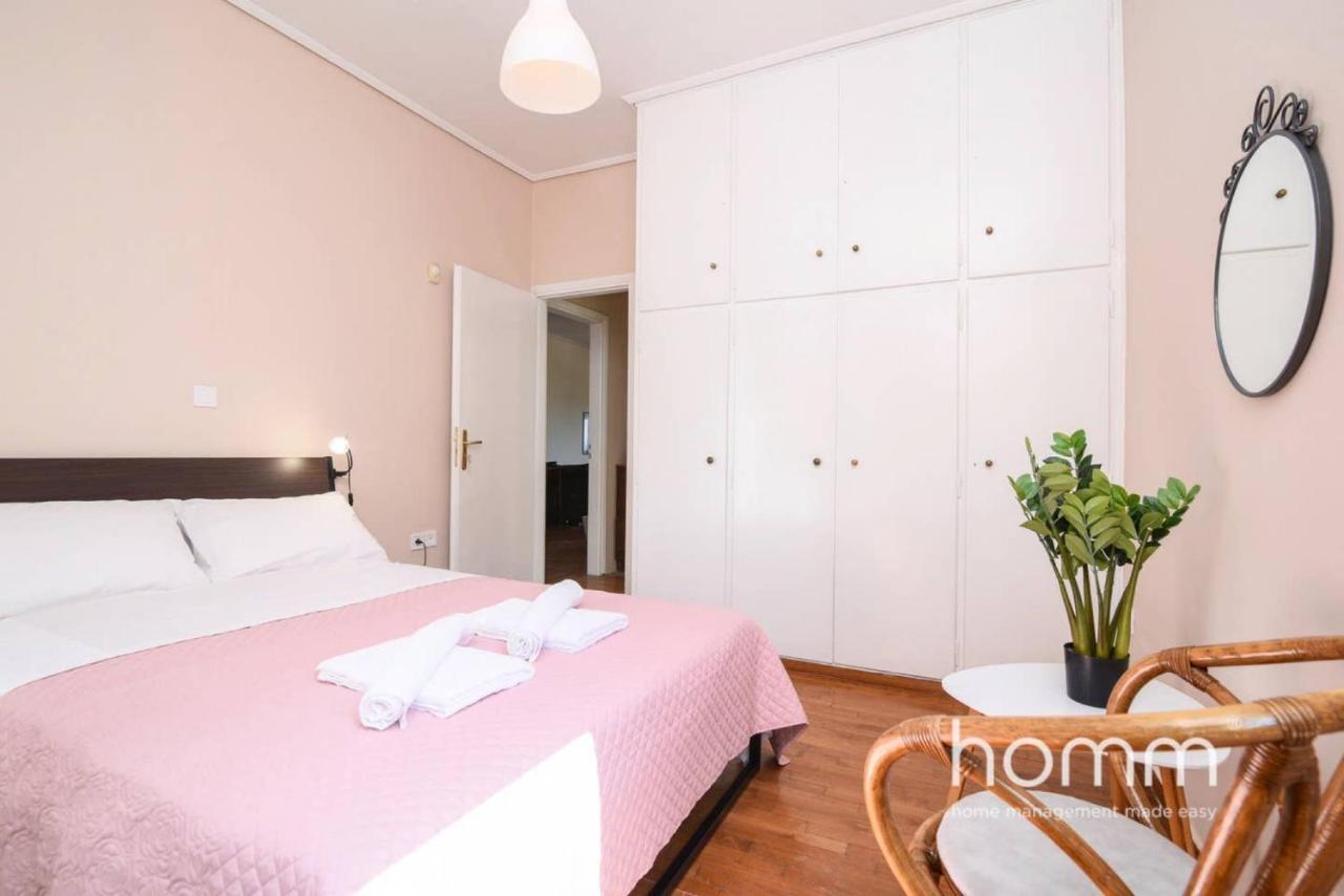 90M² Homm Sea View Apartment In Alimos Athena Bagian luar foto