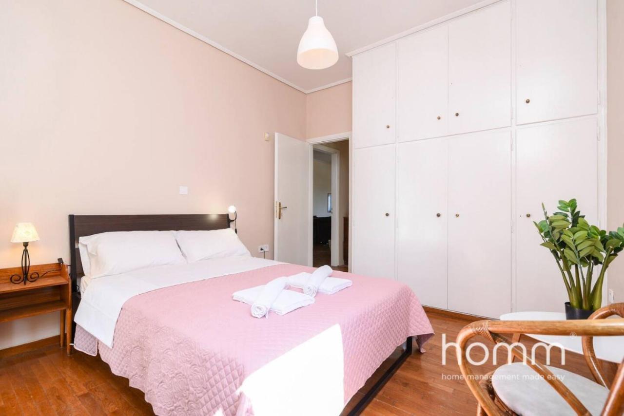 90M² Homm Sea View Apartment In Alimos Athena Bagian luar foto