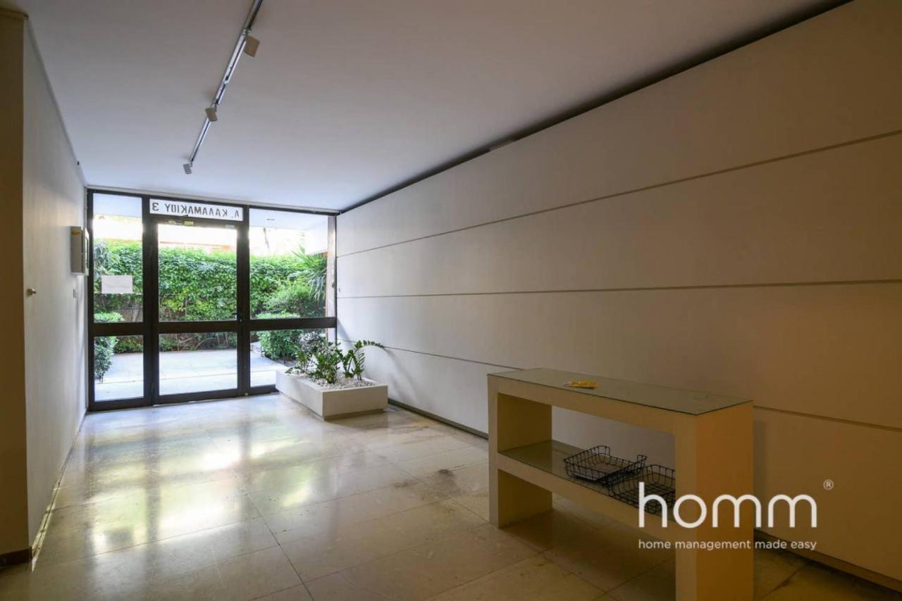 90M² Homm Sea View Apartment In Alimos Athena Bagian luar foto